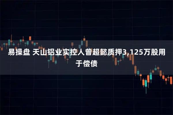 易操盘 天山铝业实控人曾超懿质押3,125万股用于偿债